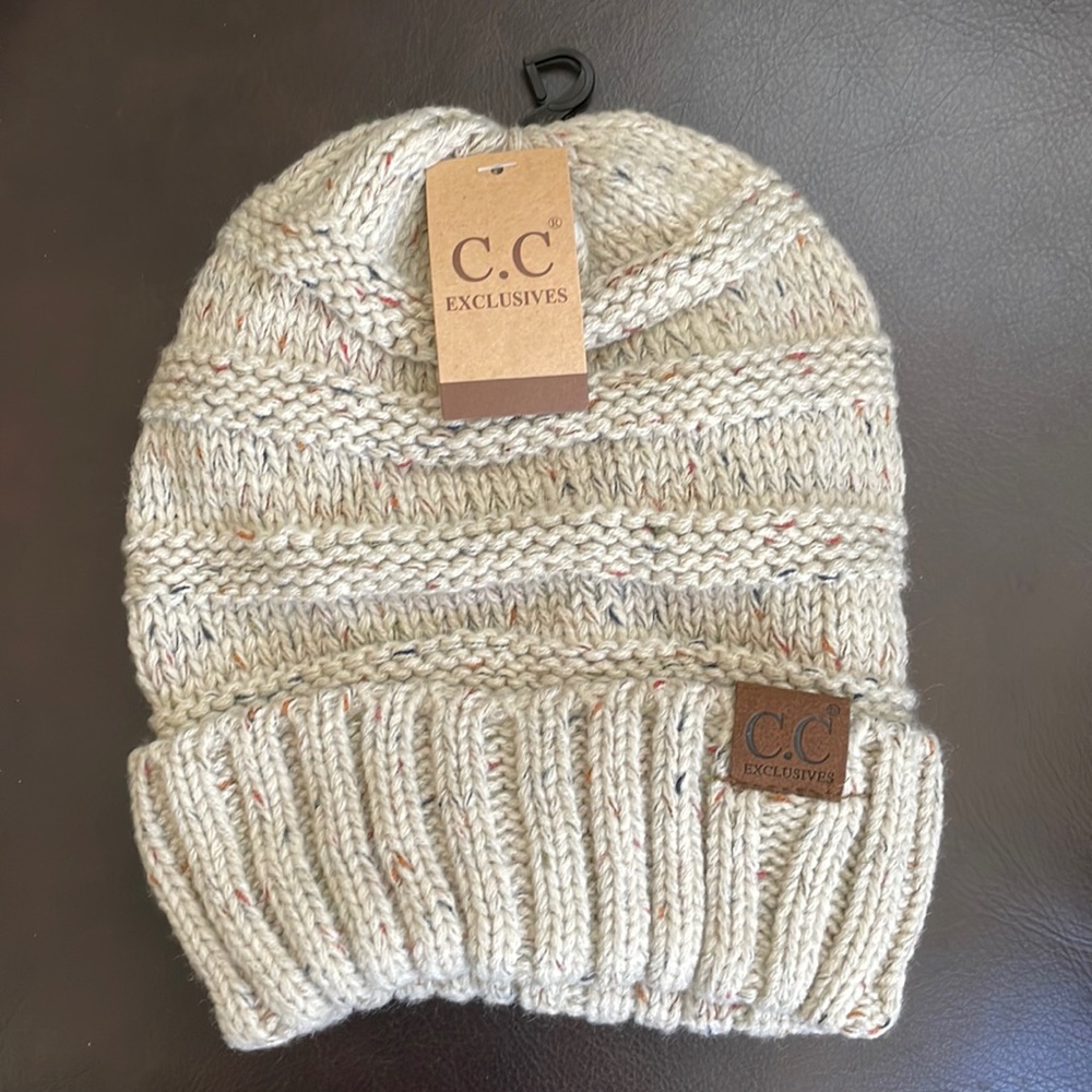 CC Exclusives Beanie - Oatmeal - NWT